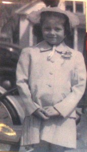 Sue Jorgensen as a first grader